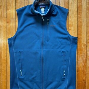 Patagonia Piton Hybrid Men’s Polartec Casual Vest Blue Sz. XL (w/ LOGO)